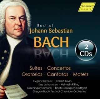 Аудио Best of Johann Sebastian Bach, 2 Audio-CDs Rilling/Levin/Johannsen/Koroliov