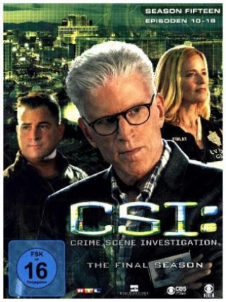 Video CSI: Las Vegas. Season.15.2, 3 DVDs Ted Danson