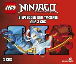 Hanganyagok LEGO Ninjago Hörspielbox. Tl.1, 3 Audio-CDs Frank Gustavus