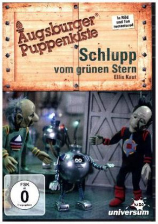 Filmek Augsburger Puppenkiste - Schlupp vom grünen Stern, 1 DVD Arno Bergler