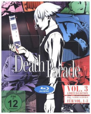 Filmek Death Parade. Vol.3, 1 Blu-ray (Sammelschuber, Limited Edition) Yuzuru Tachikawa