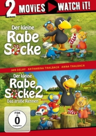 Video Der kleine Rabe Socke / Der kleine Rabe Socke 2 - Das große Rennen, 2 DVD Jan Delay