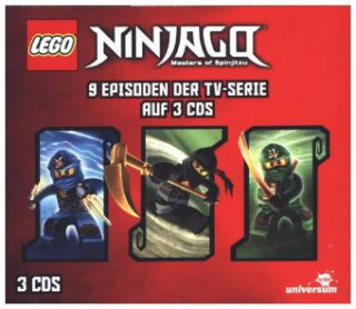 Audio LEGO Ninjago Hörspielbox. Tl.2, 3 Audio-CDs, 3 Audio-CD 