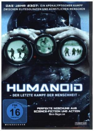 Video Humanoid - Der letzte Kampf der Menschheit, 1 DVD Brad Comfort