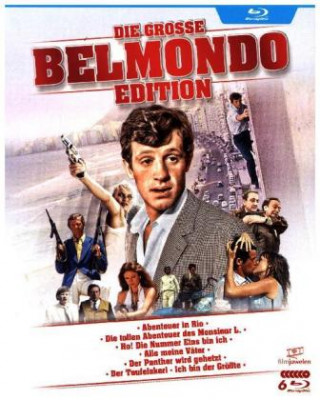 Video Die große Belmondo-Edition, 6 Blu-ray Philippe de Broca
