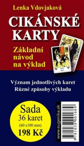 Книга Cikánské karty Lenka Vdovjaková