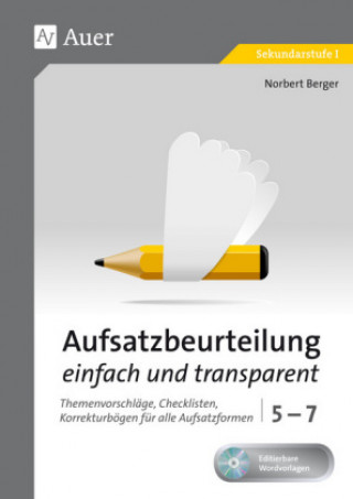 Kniha Aufsatzbeurteilung einfach und transparent 5-7 Norbert Berger