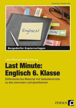 Kniha Last Minute: Englisch 6. Klasse Carina Geck