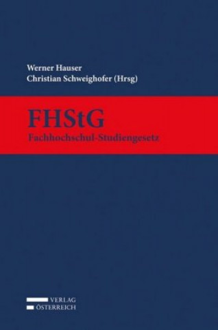Könyv FHStG Werner Hauser