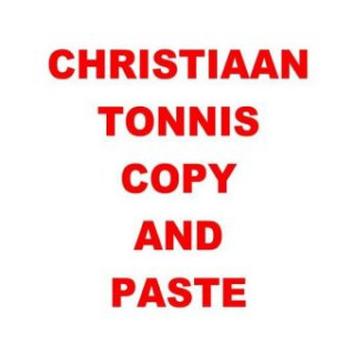 Könyv Copy and Paste Christiaan Tonnis