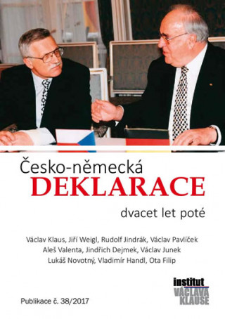 Kniha Česko-německá deklarace Václav Klaus