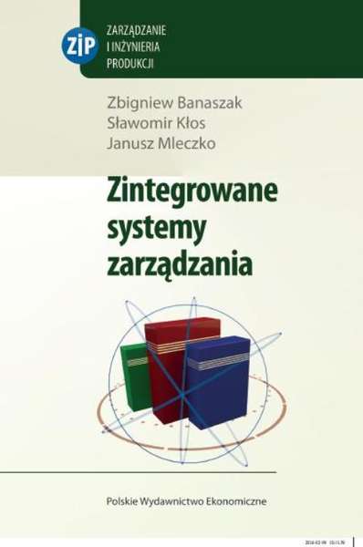 Kniha Zintegrowane systemy zarządzania + CD Banaszak Zbigniew