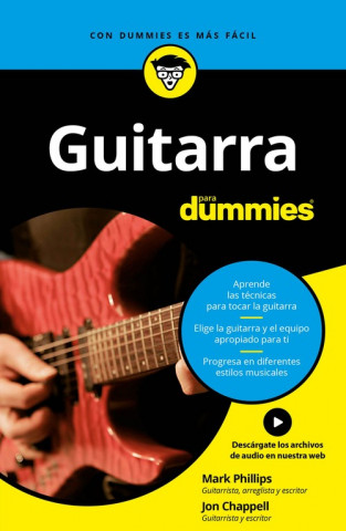 Kniha Guitarra para Dummies MARK PHILLIPS