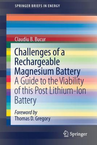 Книга Challenges of a Rechargeable Magnesium Battery Claudiu B. Bucur