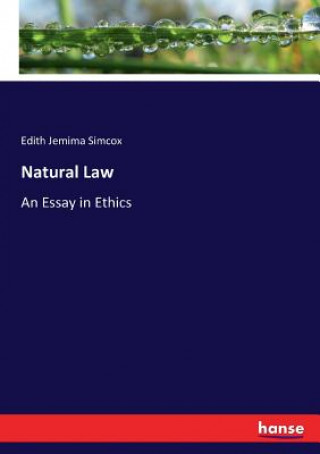 Book Natural Law Edith Jemima Simcox