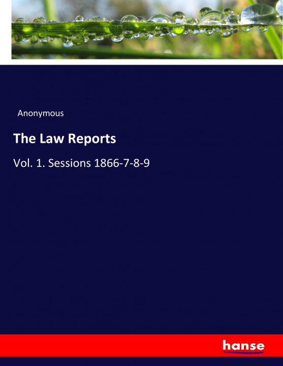 Книга Law Reports 