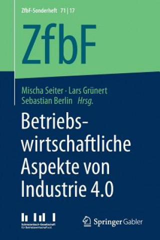 Kniha Betriebswirtschaftliche Aspekte Von Industrie 4.0 Mischa Seiter