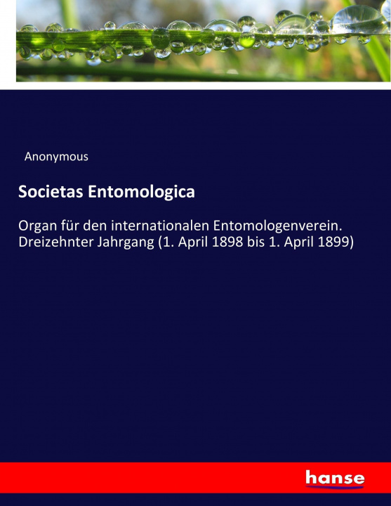 Knjiga Societas Entomologica 