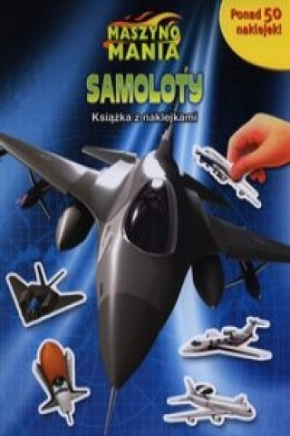 Kniha Maszynomania Samoloty 