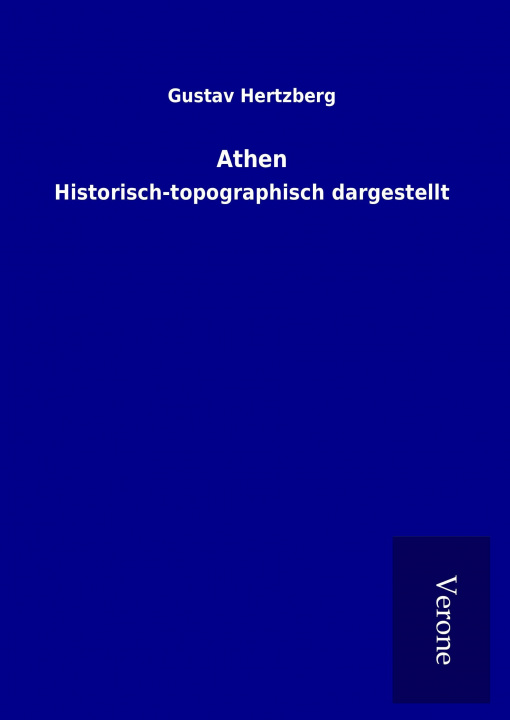 Kniha Athen Gustav Hertzberg