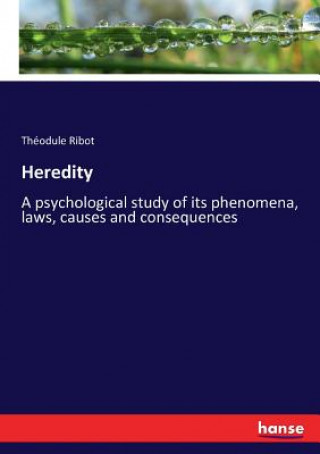 Knjiga Heredity Théodule Ribot
