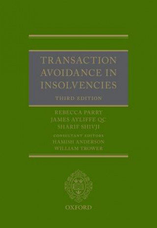 Kniha Transaction Avoidance in Insolvencies REBECCA; AYLI PARRY