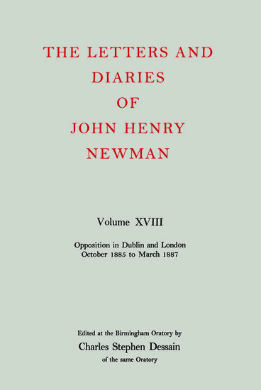 Βιβλίο Letters and Diaries of John Henry Newman: Volume XVIII: New Beginnings in England: April 1857 to December 1858 Cardinal John Henry Newman