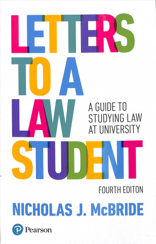Könyv Letters to a Law Student MCBRIDE  NICHOLAS J