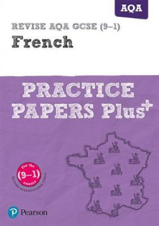 Boek Pearson REVISE AQA GCSE French Practice Papers Plus for the 2023 and 2024 exams 