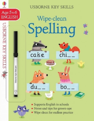Könyv Wipe-clean Spelling 5-6 Jane Bingham