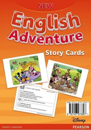 Tiskovina New English Adventure PL 3/GL 2 Storycards Anne Worrall