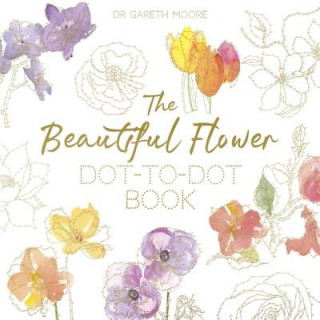 Книга Beautiful Flower Dot-to-Dot Book Gareth Moore
