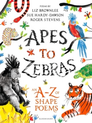 Carte Apes to Zebras: An A-Z of Shape Poems Roger Stevens