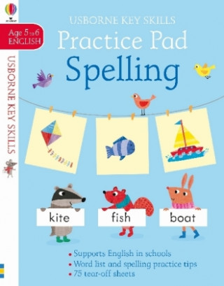 Könyv Spelling Practice Pad 5-6 NOT KNOWN