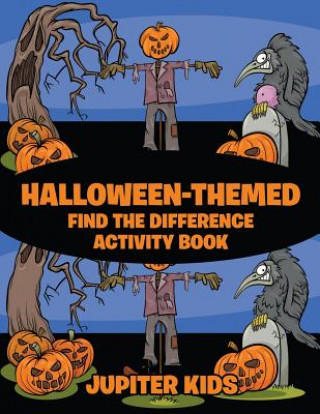 Carte Halloween-Themed Find the Difference Activity Book JUPITER KIDS