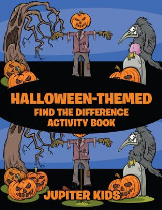 Książka Halloween-Themed Find the Difference Activity Book JUPITER KIDS