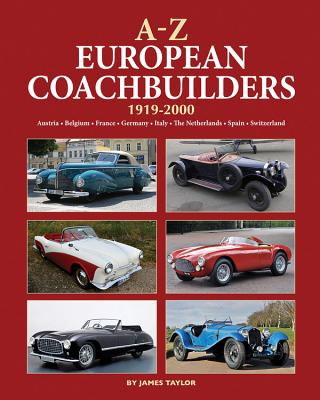 Kniha A-Z of European Coachbuilders James Taylor