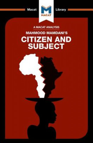 Książka Analysis of Mahmood Mamdani's Citizen and Subject Meike de Goede