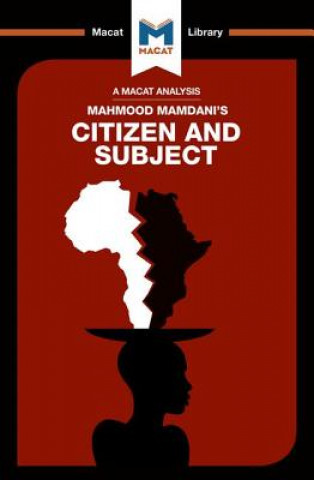 Kniha Analysis of Mahmood Mamdani's Citizen and Subject Meike de Goede