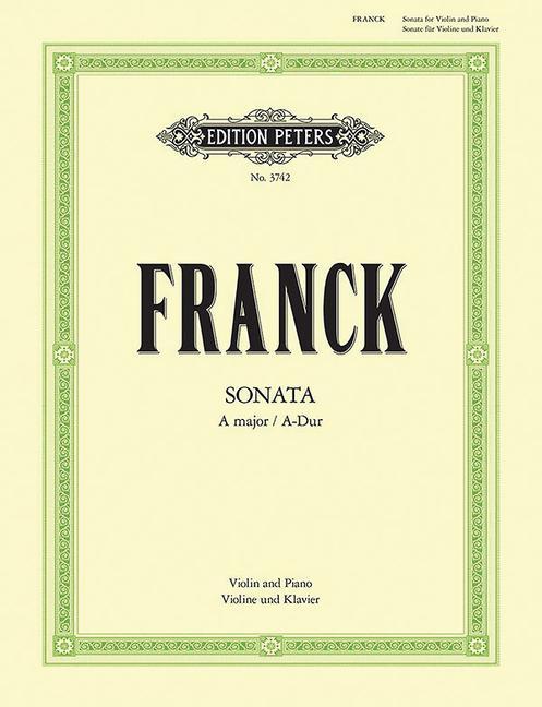 Buch SONATA IN A C SAR -AUGUS FRANCK