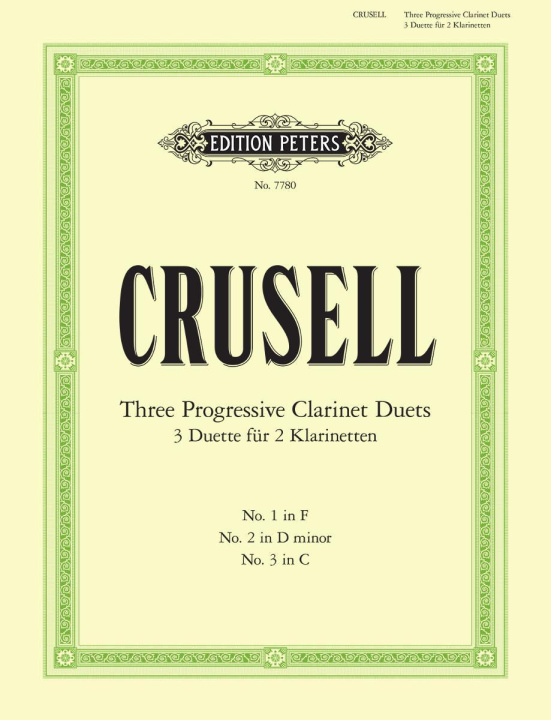 Książka PROGRESSIVE DUETS FOR TWO CLARINETS COMP BERNHARD HE CRUSELL
