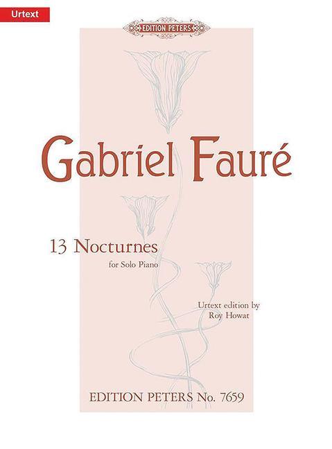 Carte 13 NOCTURNES GABRIEL FAUR