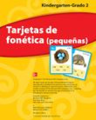 Knjiga Lectura Maravillas, Grades K-2, Sound Spelling Cards (Small) Mcgraw-Hill Education