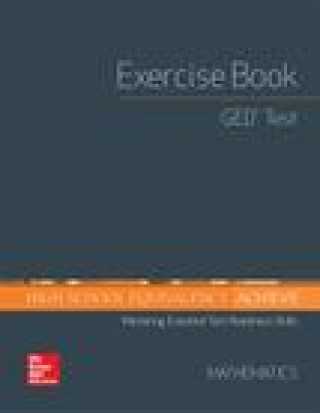 Книга High School Equivalency Achieve, GED Exercise Book Math Mcgraw-Hill Education