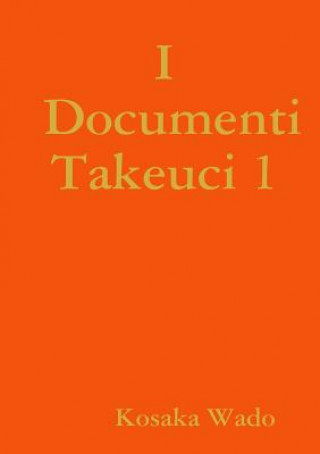 Carte Documenti takeuci 1 Kosaka Wado