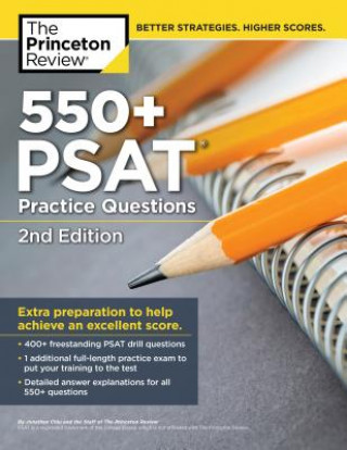 Kniha 552 PSAT Practice Questions Princeton Review