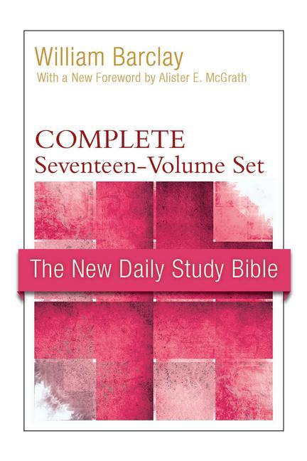 Könyv New Daily Study Bible, Complete Set William Barclay