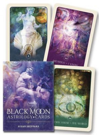 Joc / Jucărie Black Moon Astrology Cards Susan Sheppard