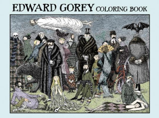 Carte Edward Gorey Coloring Book Edward Gorey