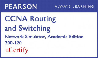 Carte CCNA R&S 200-120 Network Simulator Academic Edition Pearson uCertify Labs Student Access Card Wendell Odom
